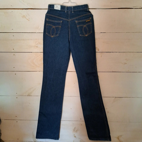 Body Lingo Vintage Womens Dark Wash Jeans Size 6 - Picture 2 of 9